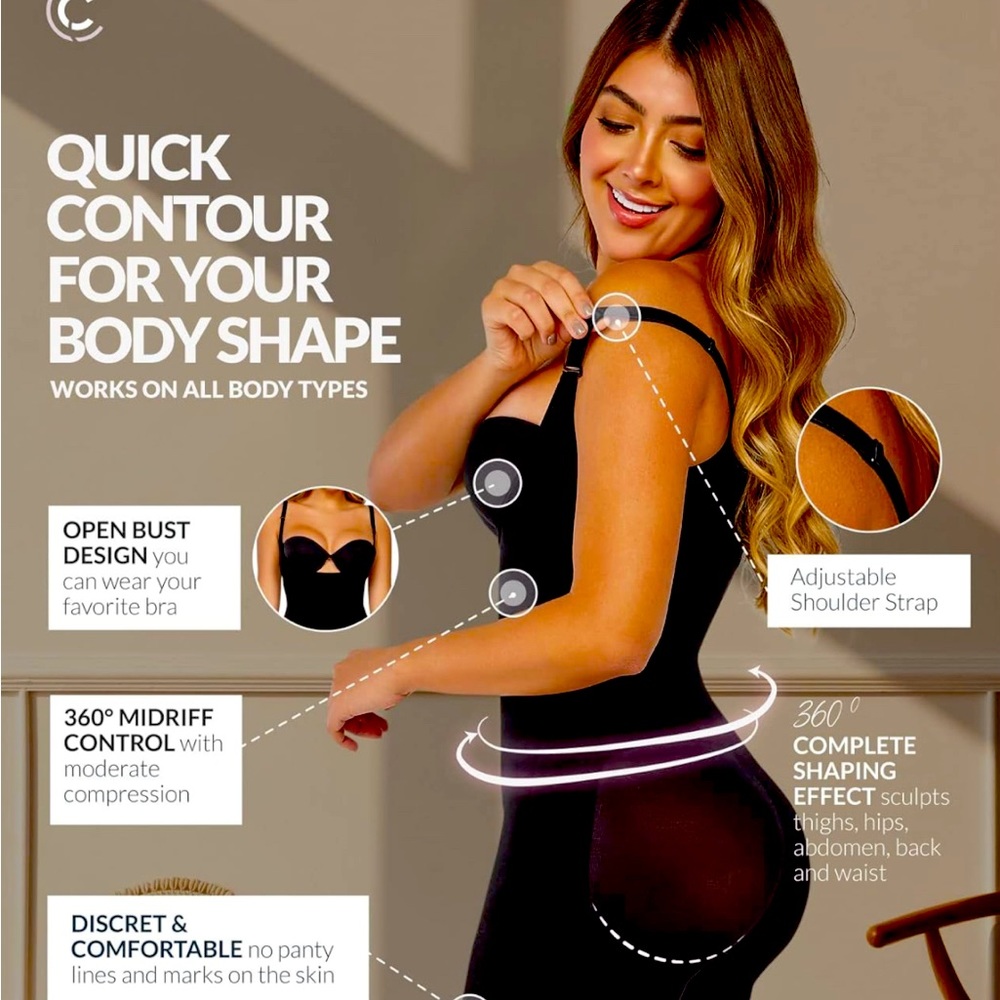 Body shaper for woman x xl xxl
